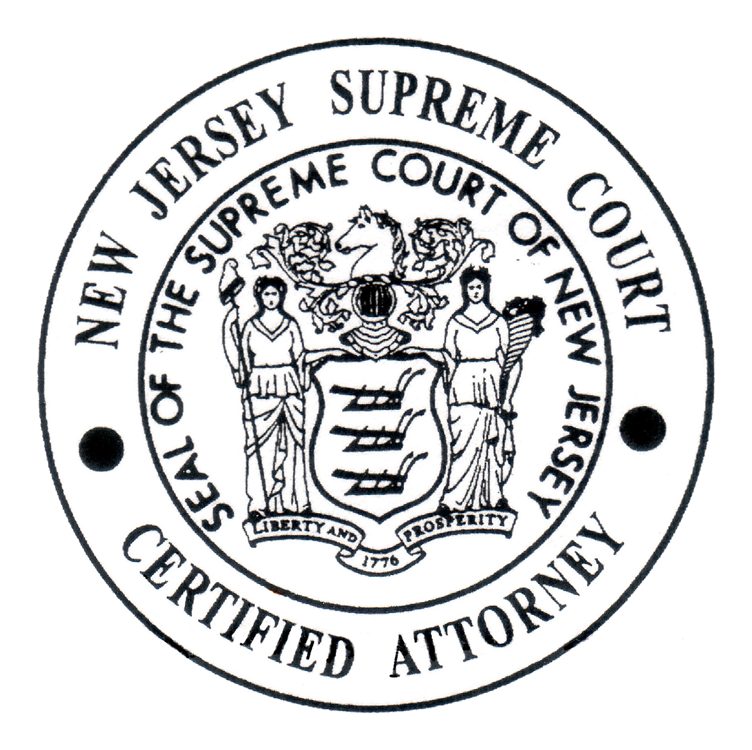 new jersey supreme court certified attorney seal